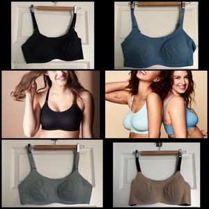 Two Knix Evolution Padded Reversible Bras Size 5